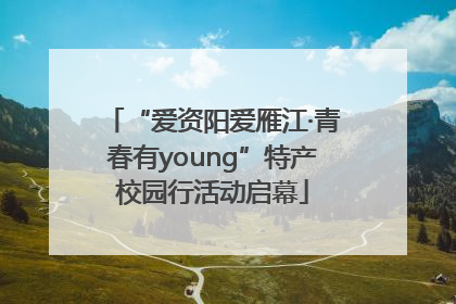 “爱资阳爱雁江·青春有young”特产校园行活动启幕