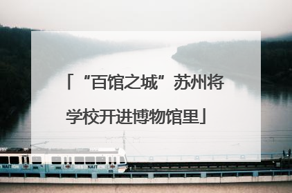 “百馆之城”苏州将学校开进博物馆里