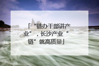 “链办干部讲产业”，长沙产业“链”就高质量
