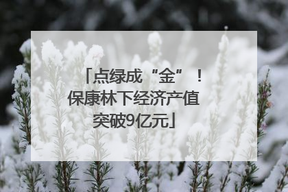 点绿成“金”！保康林下经济产值突破9亿元