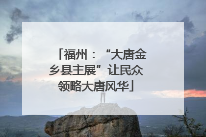 福州：“大唐金乡县主展”让民众领略大唐风华