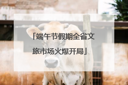 端午节假期全省文旅市场火爆开局