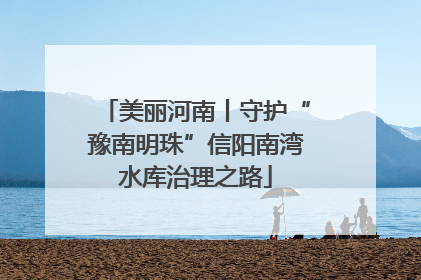 美丽河南丨守护“豫南明珠”信阳南湾水库治理之路