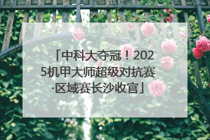 中科大夺冠！2025机甲大师超级对抗赛·区域赛长沙收官