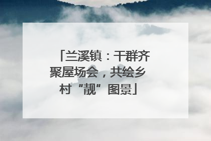 兰溪镇：干群齐聚屋场会，共绘乡村“靓”图景