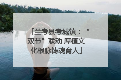 兰考县考城镇：“双节”联动 厚植文化根脉铸魂育人