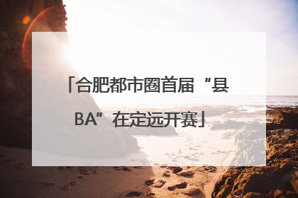 合肥都市圈首届“县BA”在定远开赛