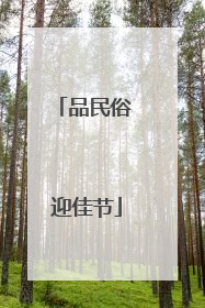 品民俗 迎佳节
