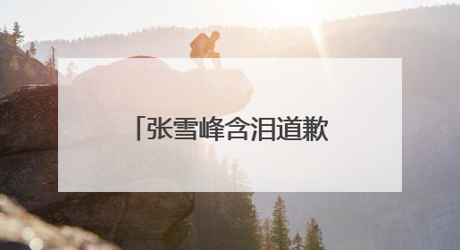 张雪峰含泪道歉，“可能最后一次在网上出现”