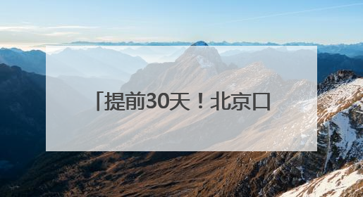 提前30天！北京口岸今年出入境人员数量突破800万人次