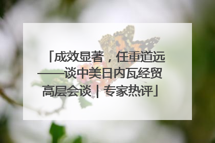 成效显著，任重道远——谈中美日内瓦经贸高层会谈｜专家热评