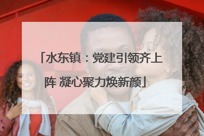 水东镇：党建引领齐上阵 凝心聚力焕新颜