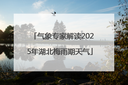 气象专家解读2025年湖北梅雨期天气