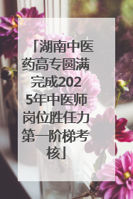 湖南中医药高专圆满完成2025年中医师岗位胜任力第一阶梯考核