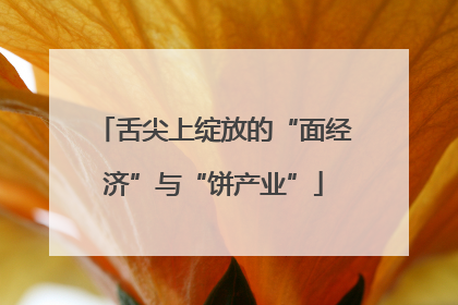 舌尖上绽放的“面经济”与“饼产业”