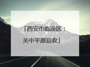 西安市临潼区：关中平原夏收