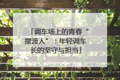 调车场上的青春“摆渡人”：年轻调车长的坚守与担当