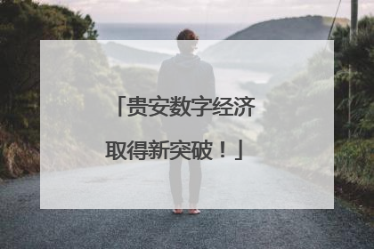 贵安数字经济取得新突破！