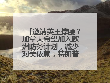 邀请英王撑腰？加拿大希望加入欧洲防务计划，减少对美依赖，特朗普：成为美国第51个州，免费用“金穹”