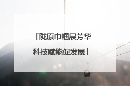 陇原巾帼展芳华 科技赋能促发展