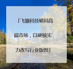 飞骧科技破局高端市场，以硬核实力改写行业版图