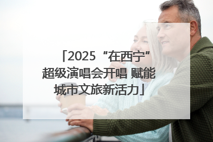 2025“在西宁”超级演唱会开唱 赋能城市文旅新活力