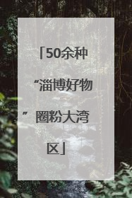 50余种“淄博好物”圈粉大湾区